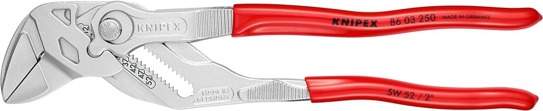 KNIPEX Zangenschlüssel, Multi-Schraubenschlüssel, Chrom-Vanadium, Rostschutz verchromt, 250 mm (SB-K