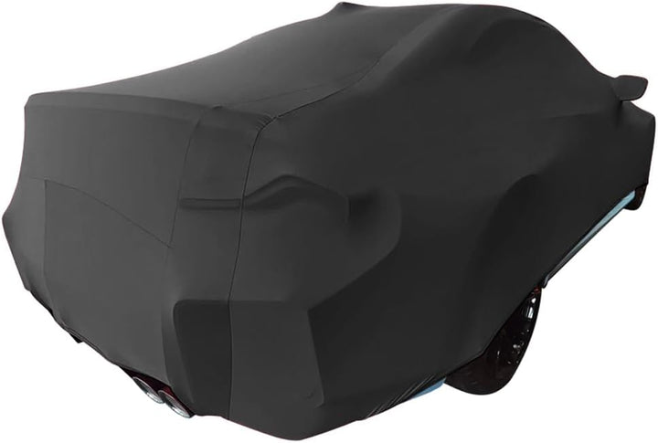 Indoor Autoabdeckung kompatibel mit BMW M2 (G87) Coupe mit Spiegeltaschen SUPER Soft Stretch