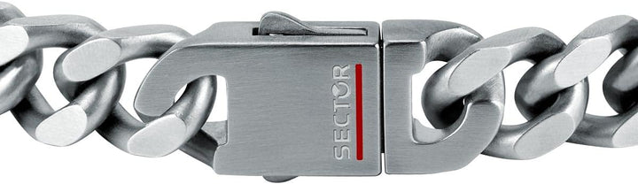 Sector No Limits Basic Herren-Armband, Stahl, Emaille – SZS63, 21 cm, Edelstahl, 21 cm, Edelstahl, 2