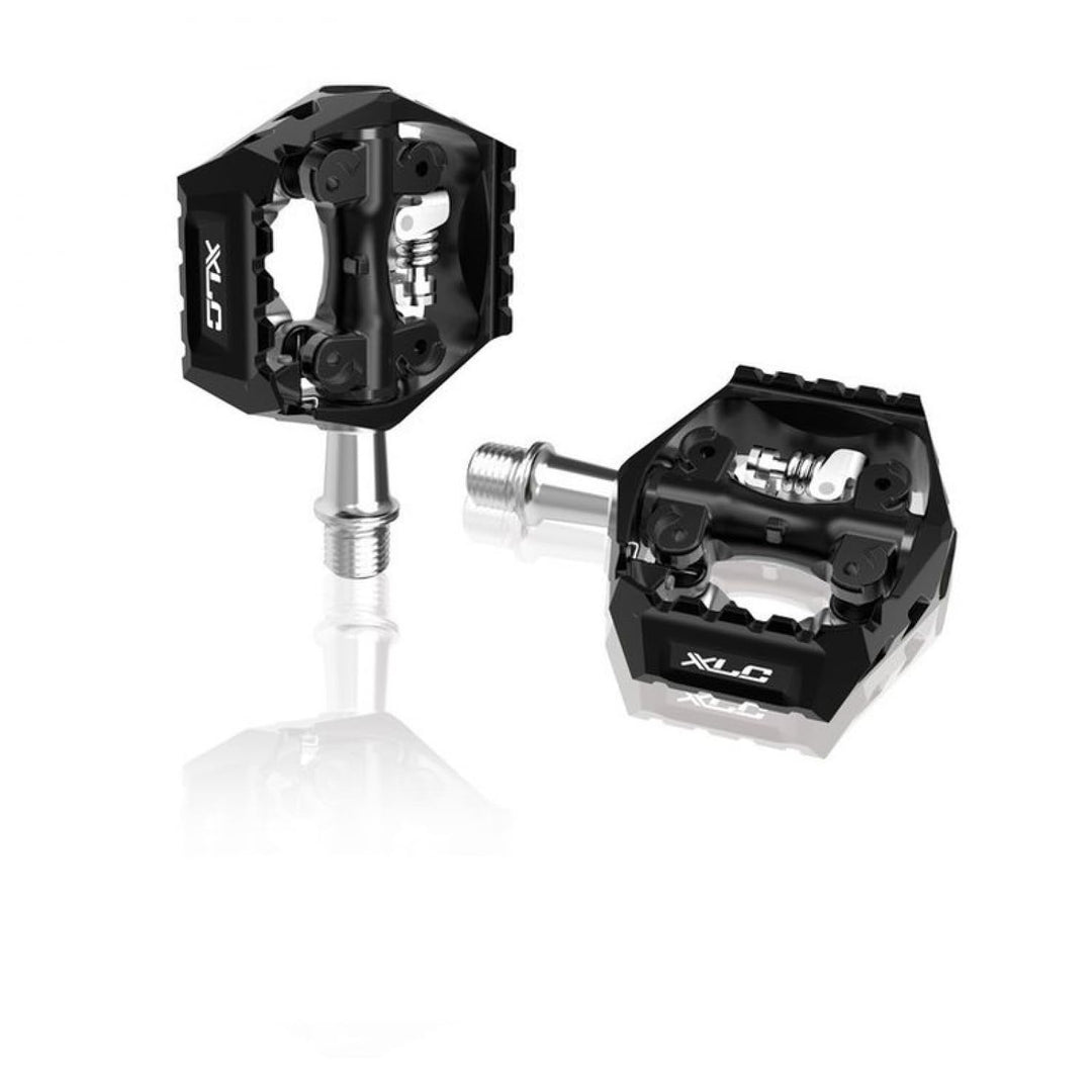 XLC PD-S14 // System-Pedal Schwarz, Schwarz