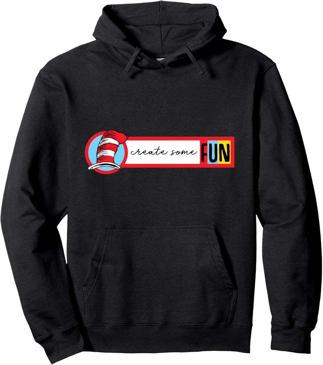 Dr. Seuss Create Some Fun Pullover Hoodie
