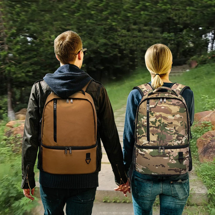 Kühlrucksack 28L Isolierter Kühltasche Picknickrucksack Doppelte Schicht Klein Thermo Rucksack für C