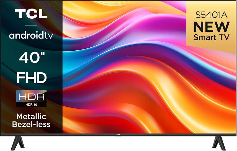 TCL 40S5401A, 40 Zoll Fernseher, FHD, HDR smart TV unterstützt bei Android TV (Kindermodus, Dolby Au