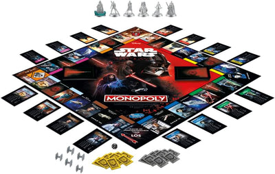 Hasbro Disney Star Wars Dunkle Seite der Macht Brettspiel für Familien, Spiel Kinder, Geschenk, Mult