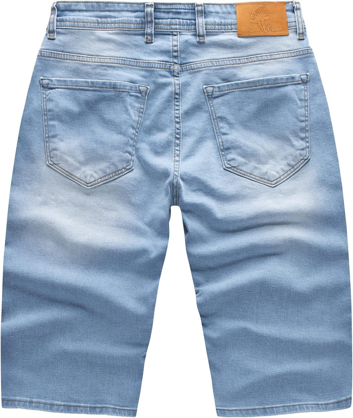 Rock Creek Herren Shorts Jeansshorts RC-2359 29W Blau, 29W Blau