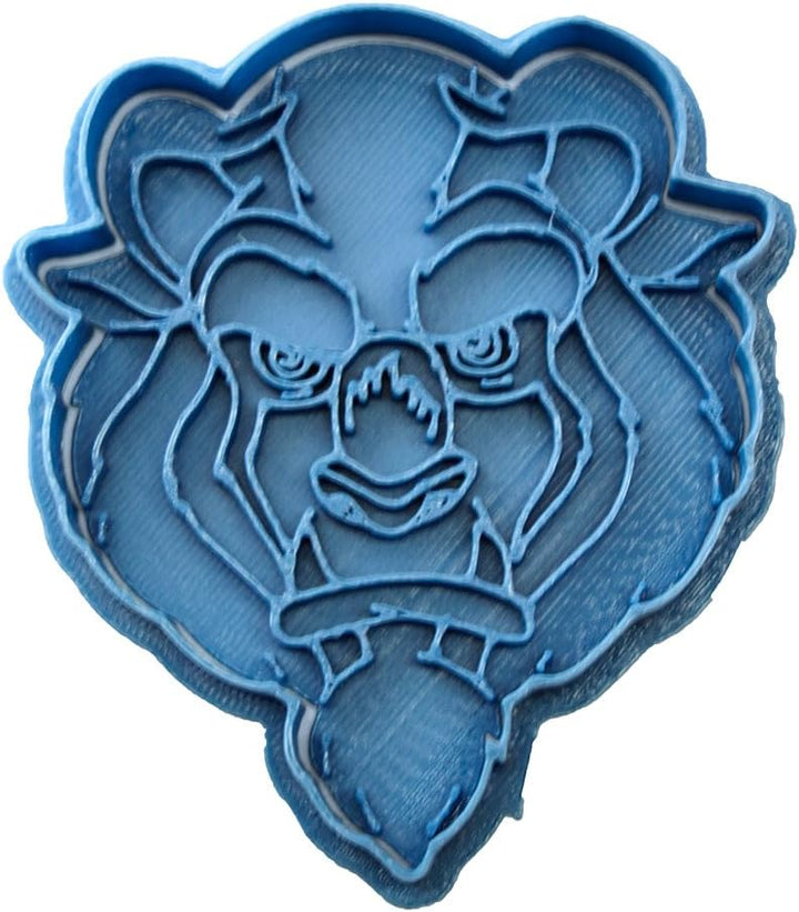 Cuticuter Bella Y Bestia Pack Ausstechform, Blau, 16 x 14 x 1.5 cm, 7 Stück