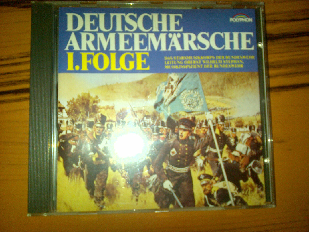 Deutsche Armeemärsche 1, Audio-CD
