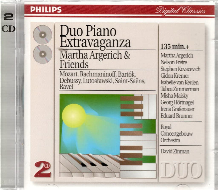 Duo Piano Extravaganza, Audio-CD