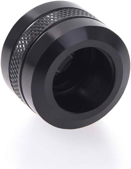 Alphacool ‎17477 Eiszapfen PRO 16mm HardTube Fitting G1/4 - Deep Black Sixpack Anschluss