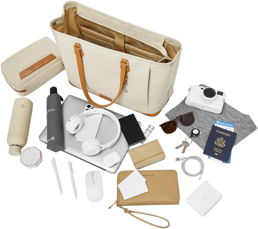 Nordace Nordace Siena Pro Tote Plus Reisetasche Beige, Beige