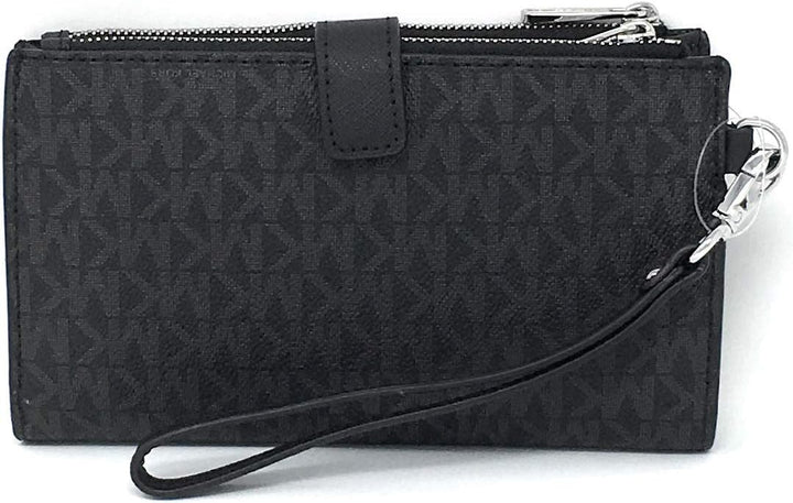 Michael Kors Damen Jet Set Travel Reisezubehör – Reisekartenhüllen NS Schwarzes Pvc 2, NS Schwarzes