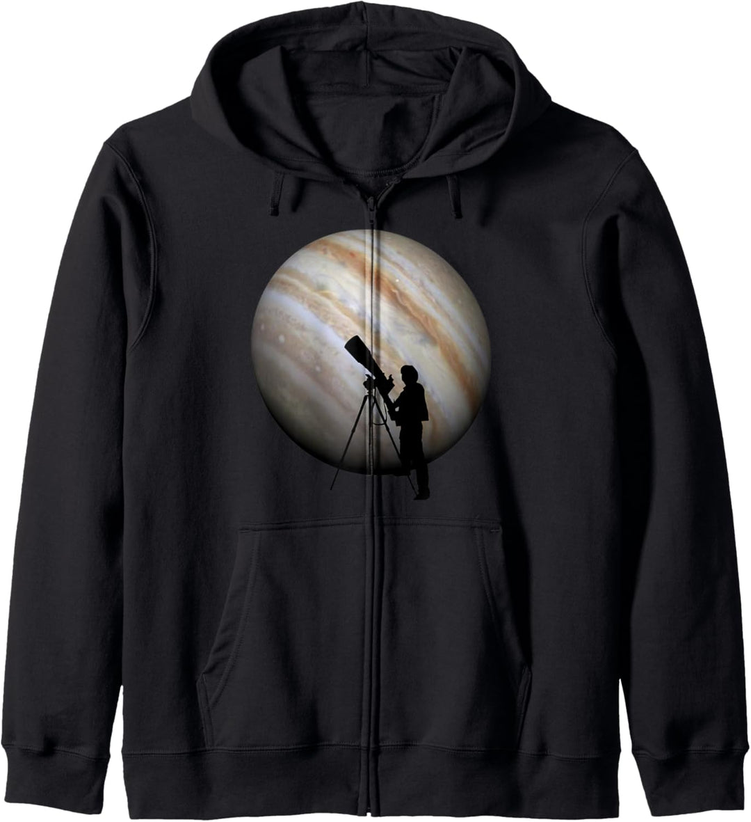 Astronomie Astrologie Planeten Sterne Jupiter Geschenkidee Kapuzenjacke