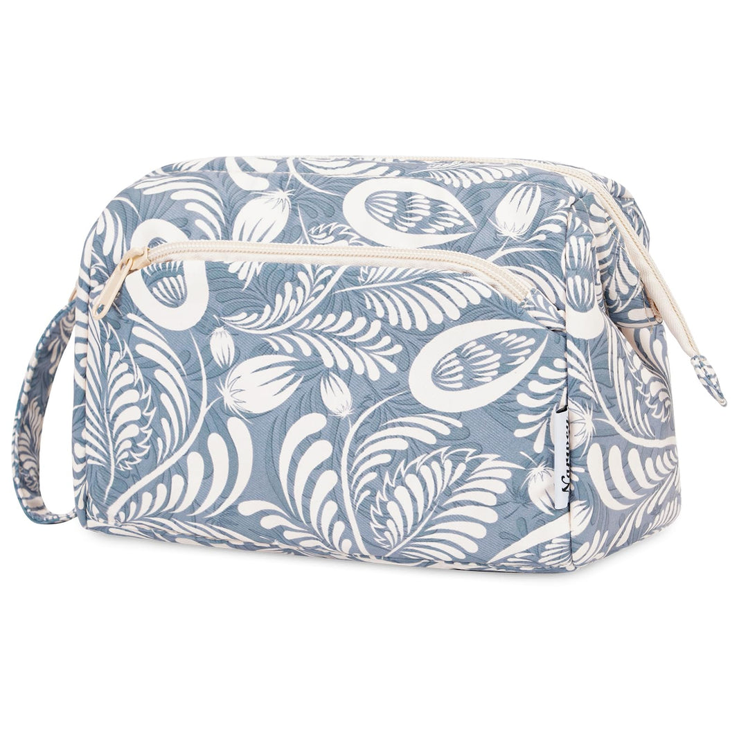 Narwey Klein Kulturtasche Damen Kulturbeutel Kosmetiktasche Schminktasche Reise Make-up-Tasche mit W