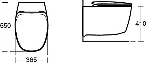 Ideal Standard T676783 Original Dea WC-Sitz mit Softclosing