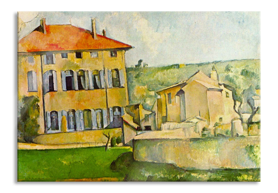 Pixxprint Glasbild | Wandbild aus Echtglas | Franz Marc - Fuchs | 60x40 cm | inkl. Aufhängung und Ab
