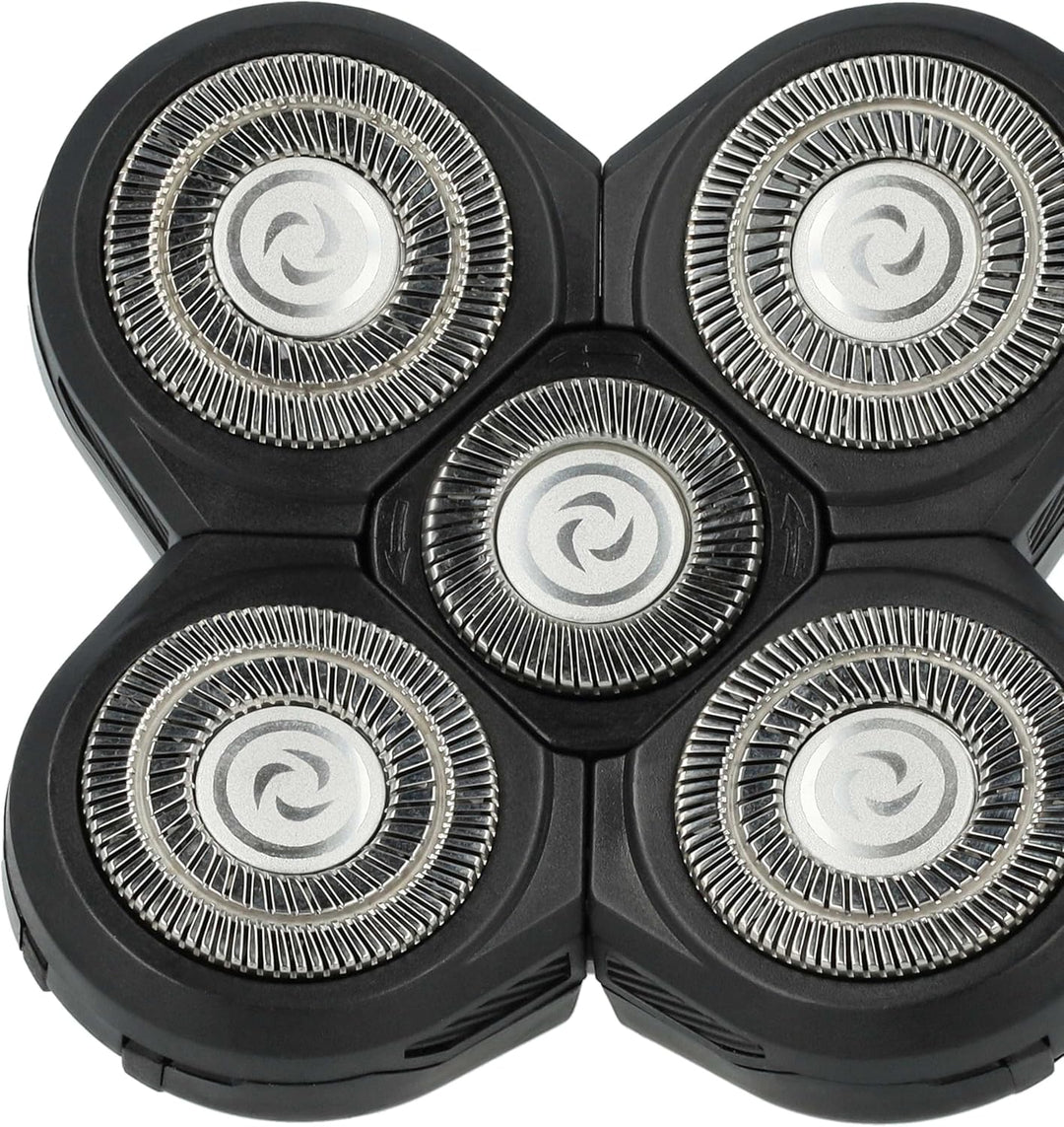 vhbw 2x Ersatz-Scherköpfe kompatibel mit Philips RQ10 Serie RQ1050, RQ1059, RQ1060, RQ1070, RQ1050CC