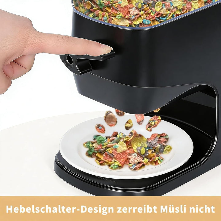 Müslispender, Lebensmittelspender 3.2 L Cereal Dispenser & Cornflakes Spender Zerkleinert Keine Cere