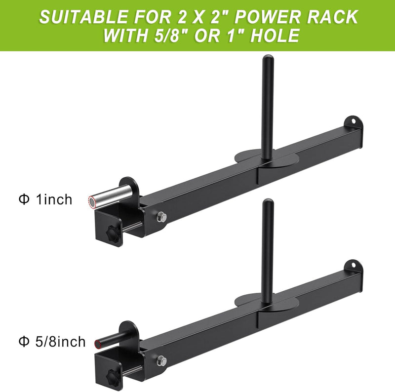 Kipika Belt Squat Lever Arm Attachment for 2„ x 2“ and 3„ x 3“ Square Tube Power Cages - Landmine At