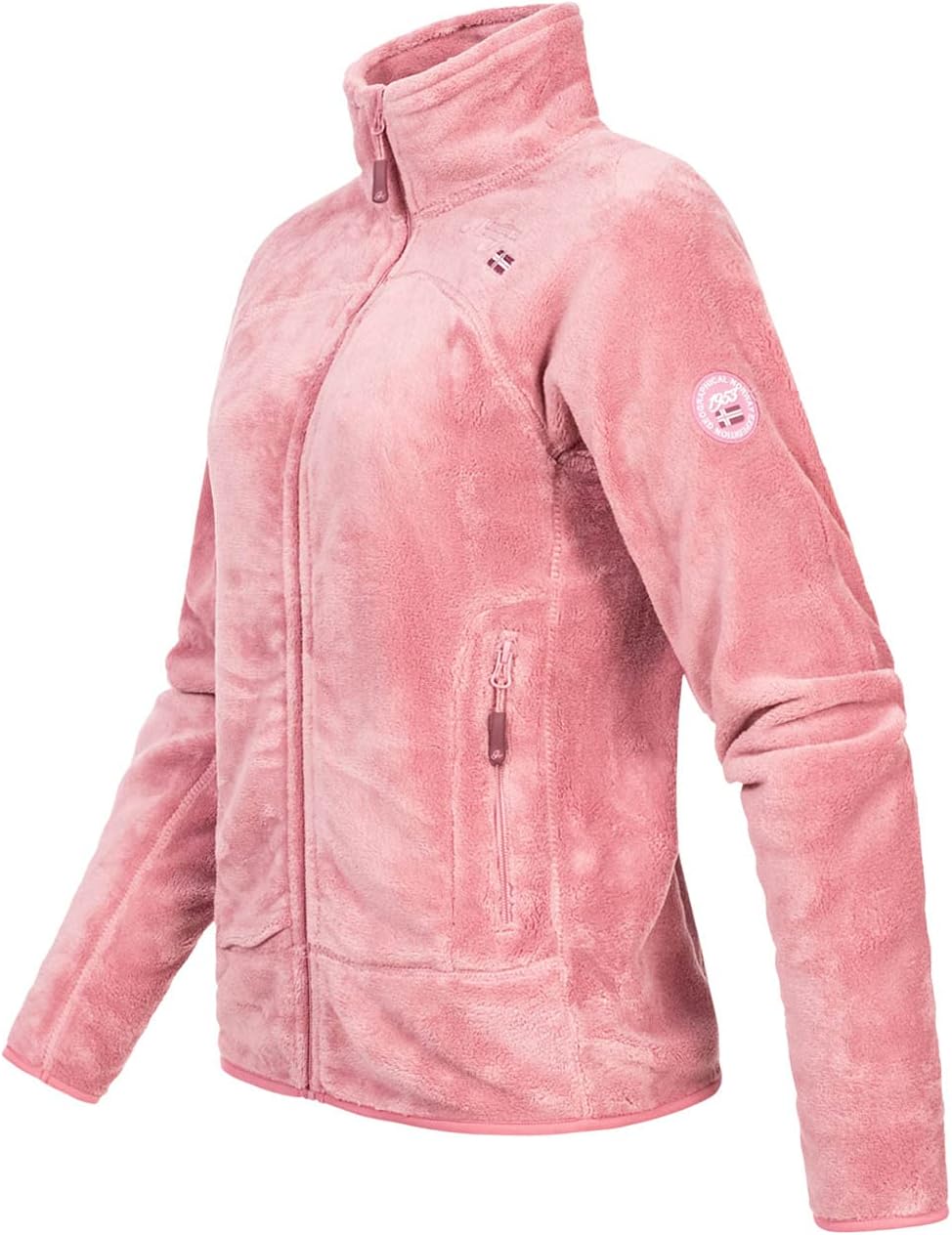 Geographical Norway Upaline Lady - Fleecejacke Damen Fine Frauen Warm Fermetur Zip - Jacke Fleece He