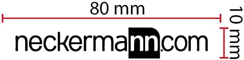 Posta Brenneisen - 10x80mm - Stahl Pyro 10x80mm Edelstahl, 10x80mm Edelstahl
