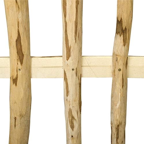 WEIDENPROFI Staketentor, Bauerngarten Gartentüre aus Haselnussholz, Grösse (BxH): 100 x 90 cm Tor (B