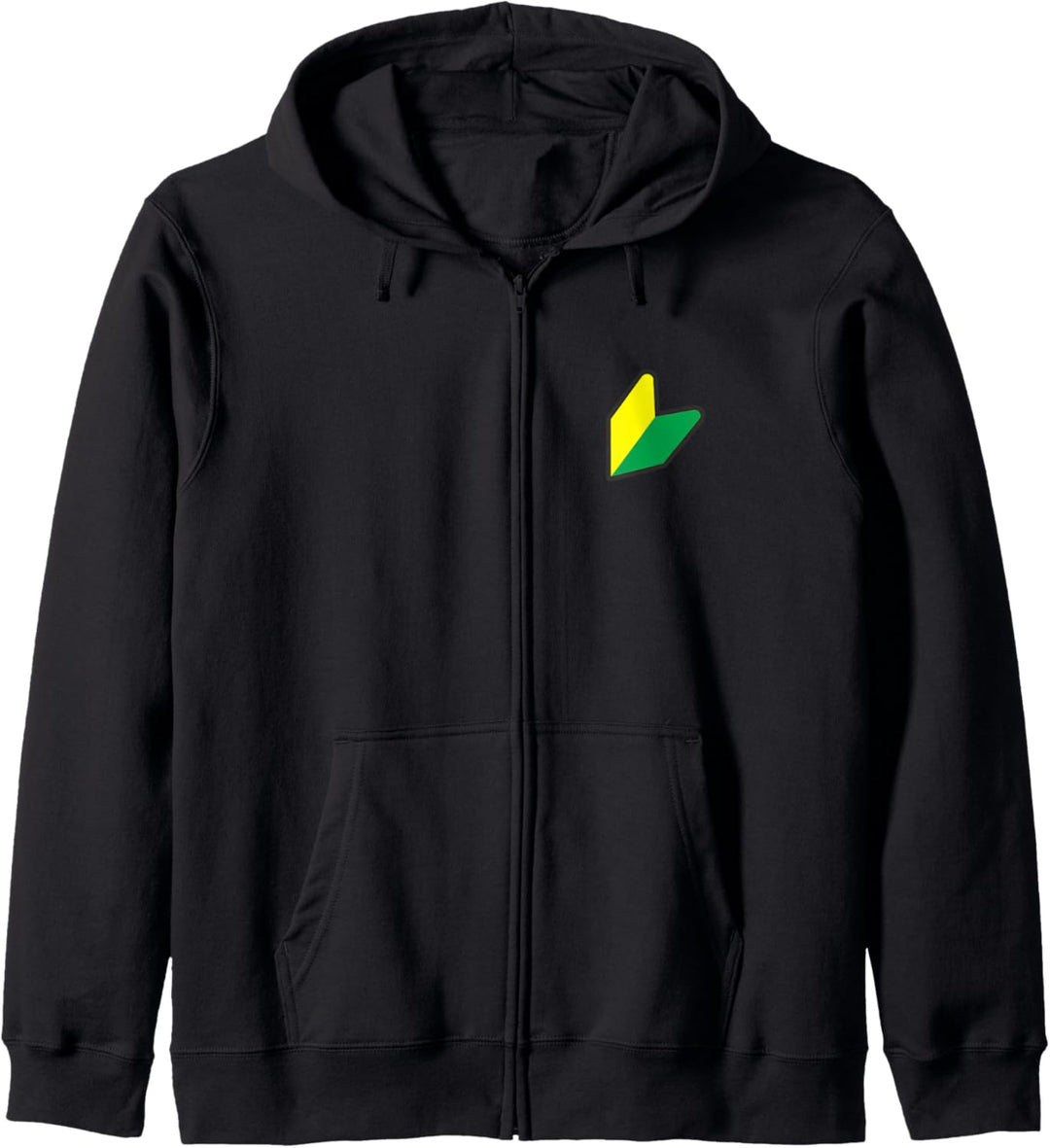 JDM : JDM Mark Beginner Driver Wakaba Shoshinsha Symbol Kapuzenjacke
