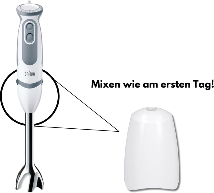 Getriebe für Schneebesen kompatibel mit/Ersatzteil für Braun 67050148 für Stabmixer MR 5550 MR 6550
