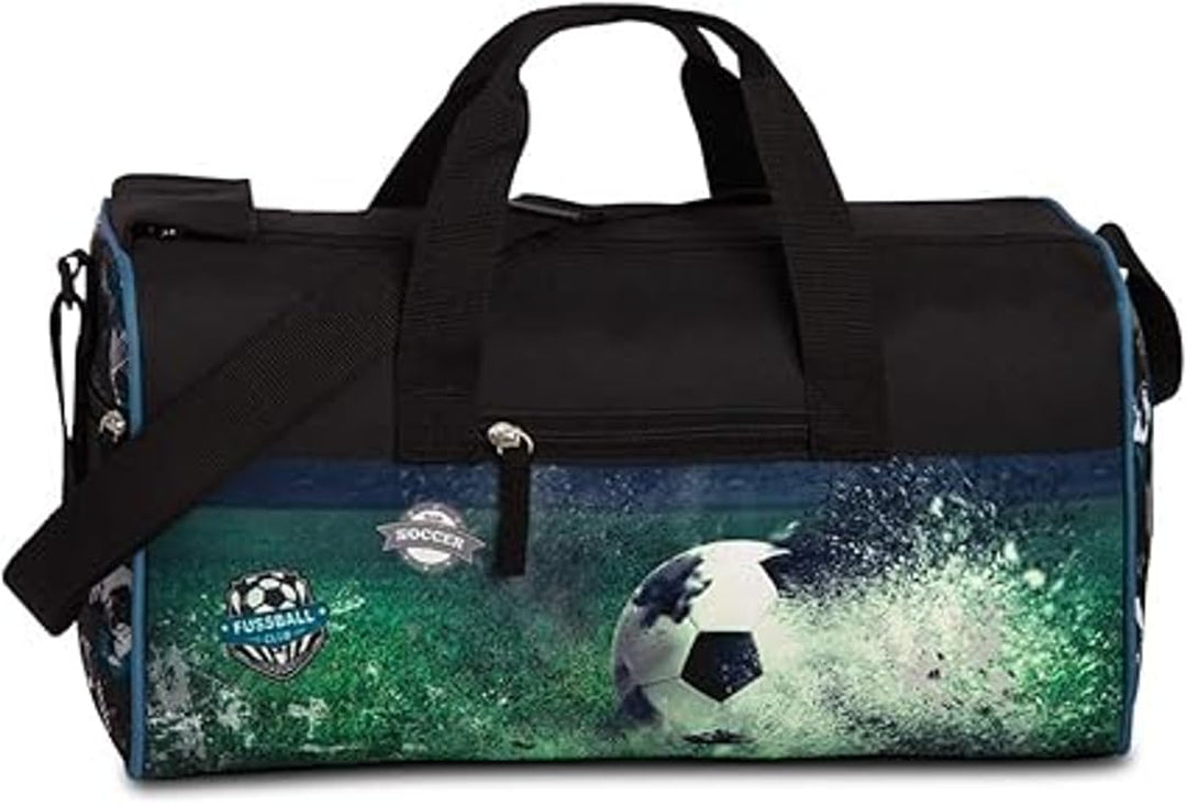 Kinder Sporttasche Reisetasche Für Mädchen und Jungen Fabrizio Weekender Kinder Duffel Bag (M6, M2)