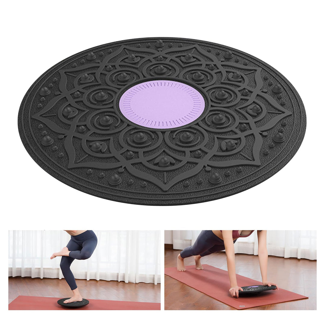 Balance Board,Wackelbrett,30 cm Rockerboard mit Rutschfester Unterseite, Rehabilitations- und Fitnes
