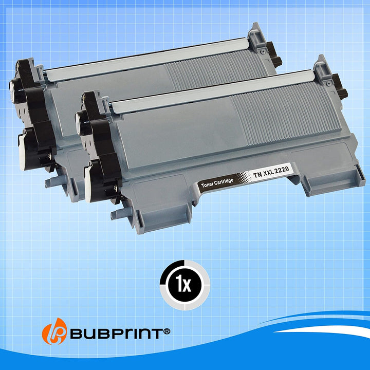 Bubprint TN 2220 2 Toner kompatibel als Ersatz für Brother TN2220 TN-2220 MFC-7360N HL-2250DN HL-213