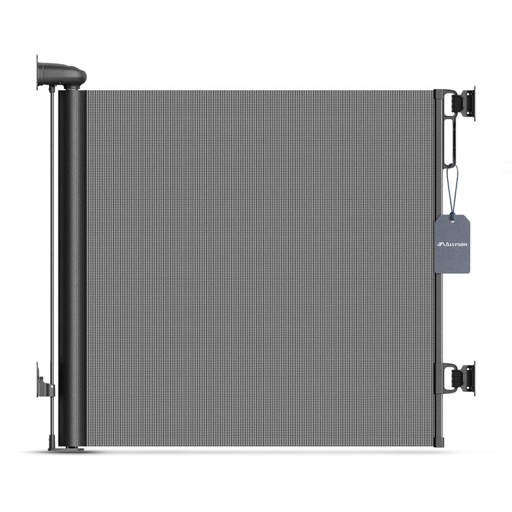 Allyson® Treppenschutzgitter Ausziehbar, Türschutzgitter bis 140 cm Treppengitter für Kinder & Haust