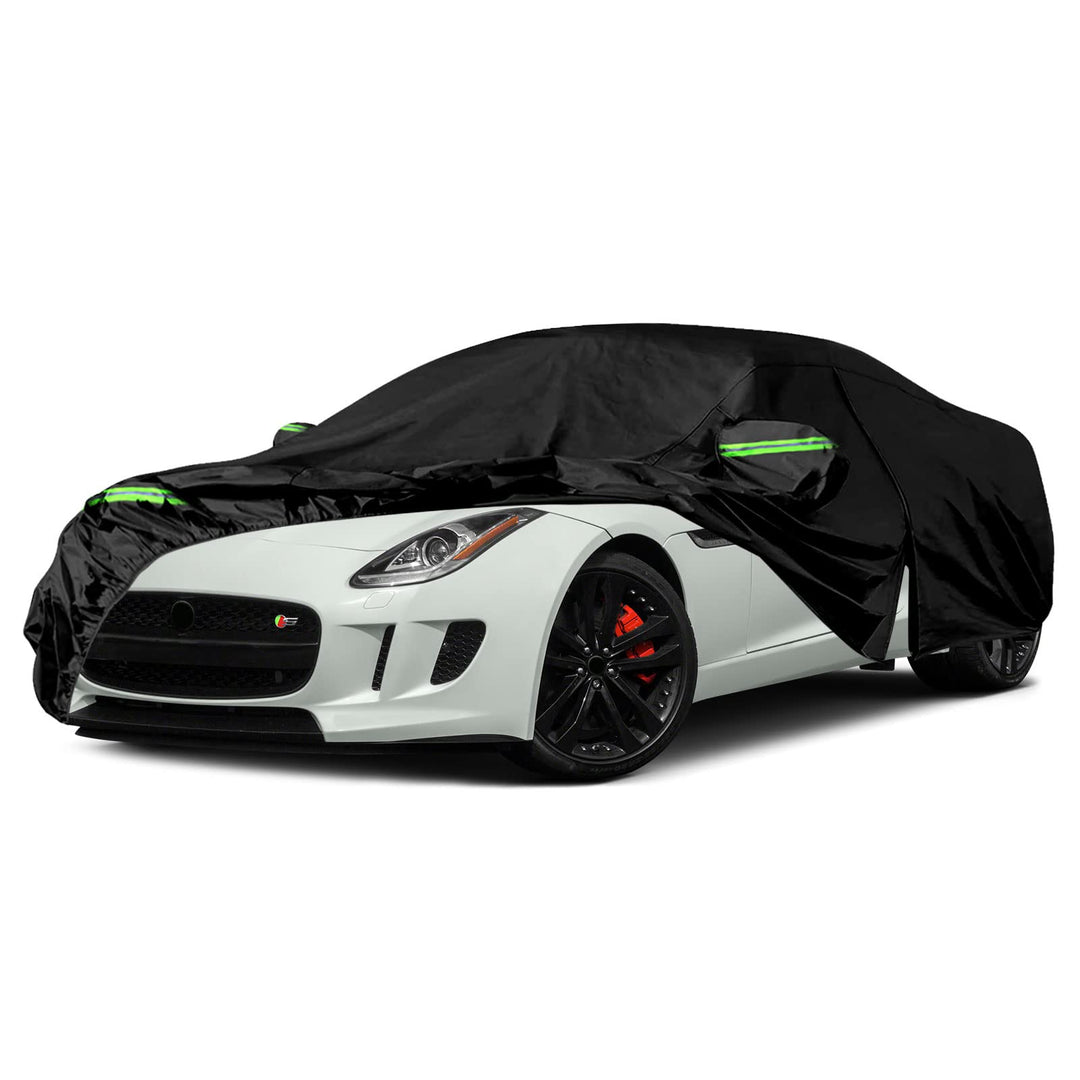 Auto Abdeckung Vollgarage Passend für Jaguar F-Type 2014-2022, Auto Abdeckplane Wasserdicht Atmungsa