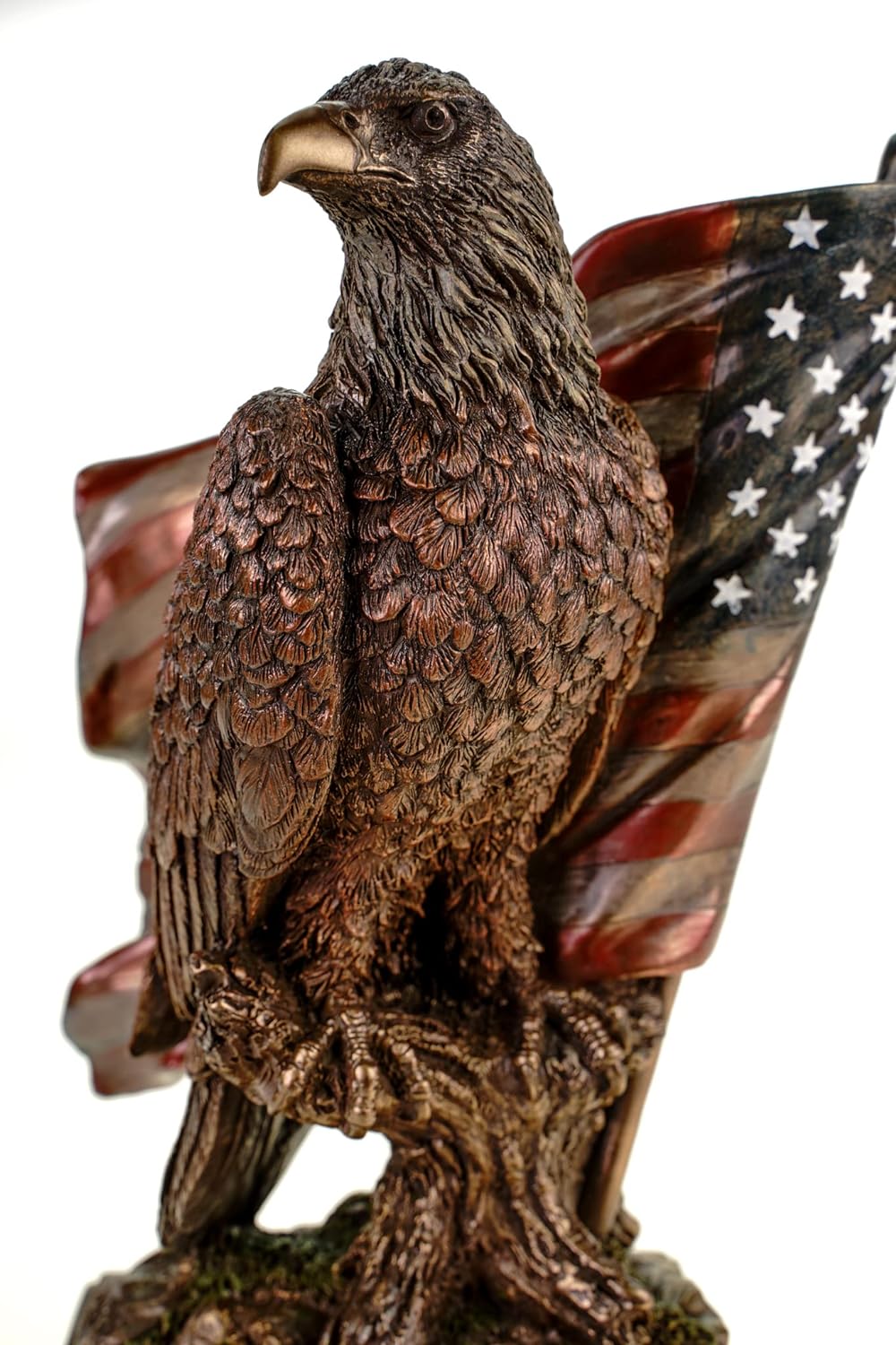 Veronese Weisskopfseeadler mit US Flagge Adler Freiheitsstatue Statue of Liberty Figur Skulptur