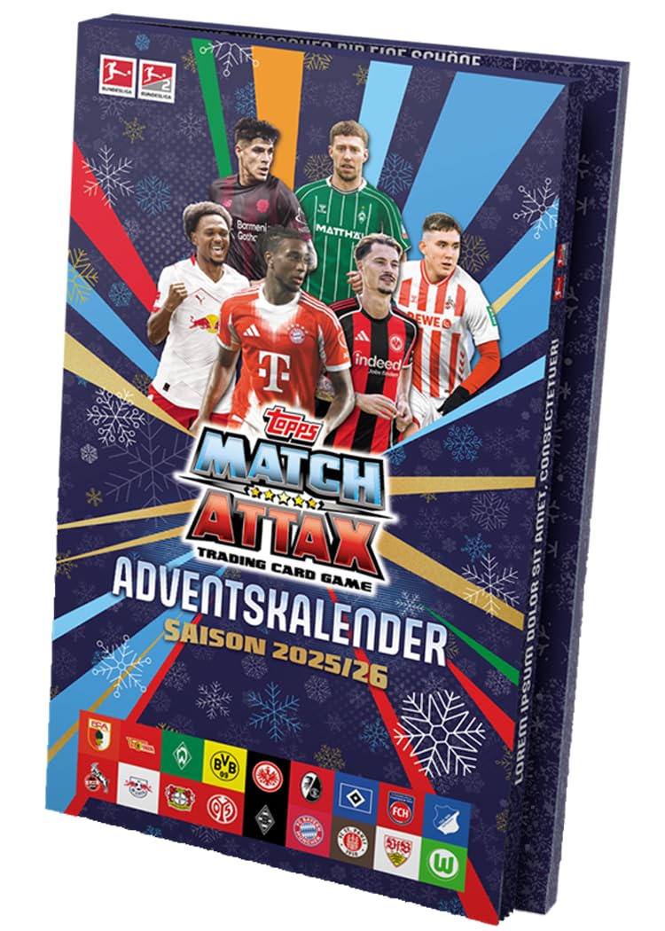 Match Attax Bundesliga 2025/2026 – Adventskalender