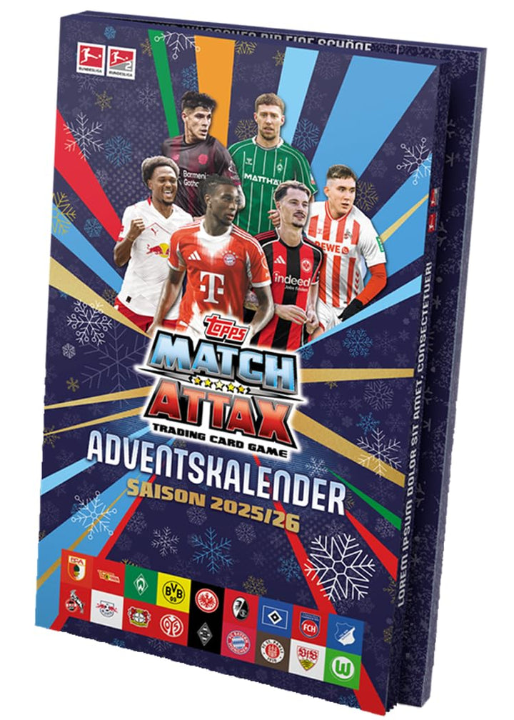 Match Attax Bundesliga 2025/2026 – Adventskalender