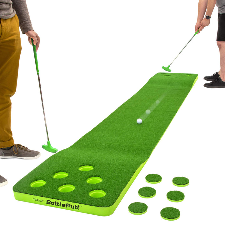 GoSports Unisex-Erwachsene GOLF-BATTLEPUTT-01 Battleputt Golf on-2 Pong Style Spiel mit 31 m Putting