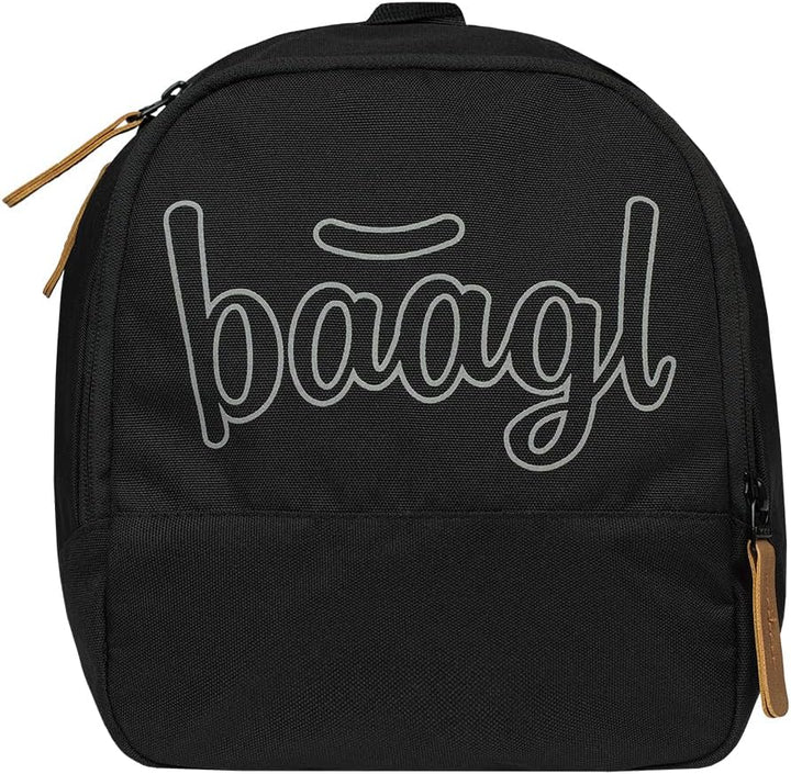 Baagl Sporttasche Kinder Reisetasche mit Schuhfach Schule Sport - Darkness | Schwimmtasche für Mädch