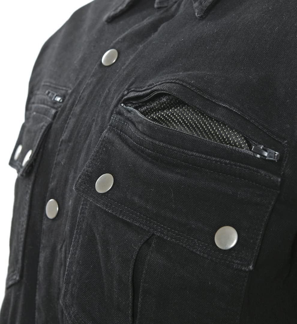 Bores Driver Motorrad Hemd (Black,M)