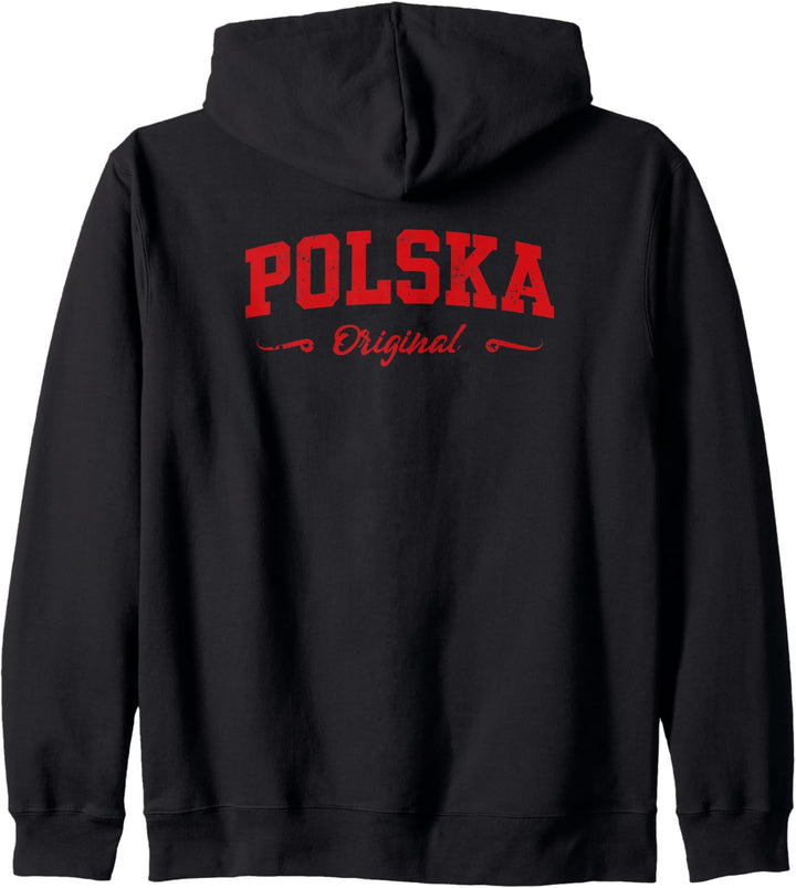 Polen Polska Original Kapuzenjacke