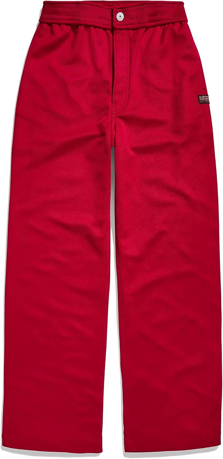 G-STAR Damen Stray Track Sw Wmn Pants, Rot (Dk Flame D23992-d429-8050)