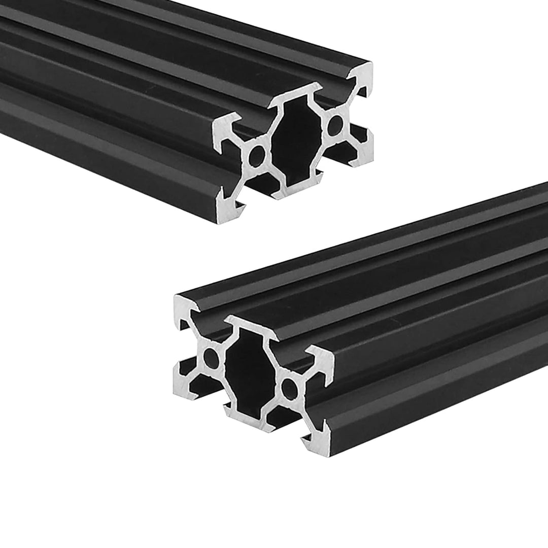 Coavoo AluProfil 2040 Alu Profil 300mm V Typ Schwarz Aluminium Profile 20x40 Europäischer Standard E