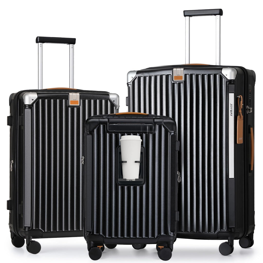 Joyway Kofferset 3 Teilig Hartschale Leicht ABS Reisekoffer von Trolley Handgepäck Sets mit TSA Schl