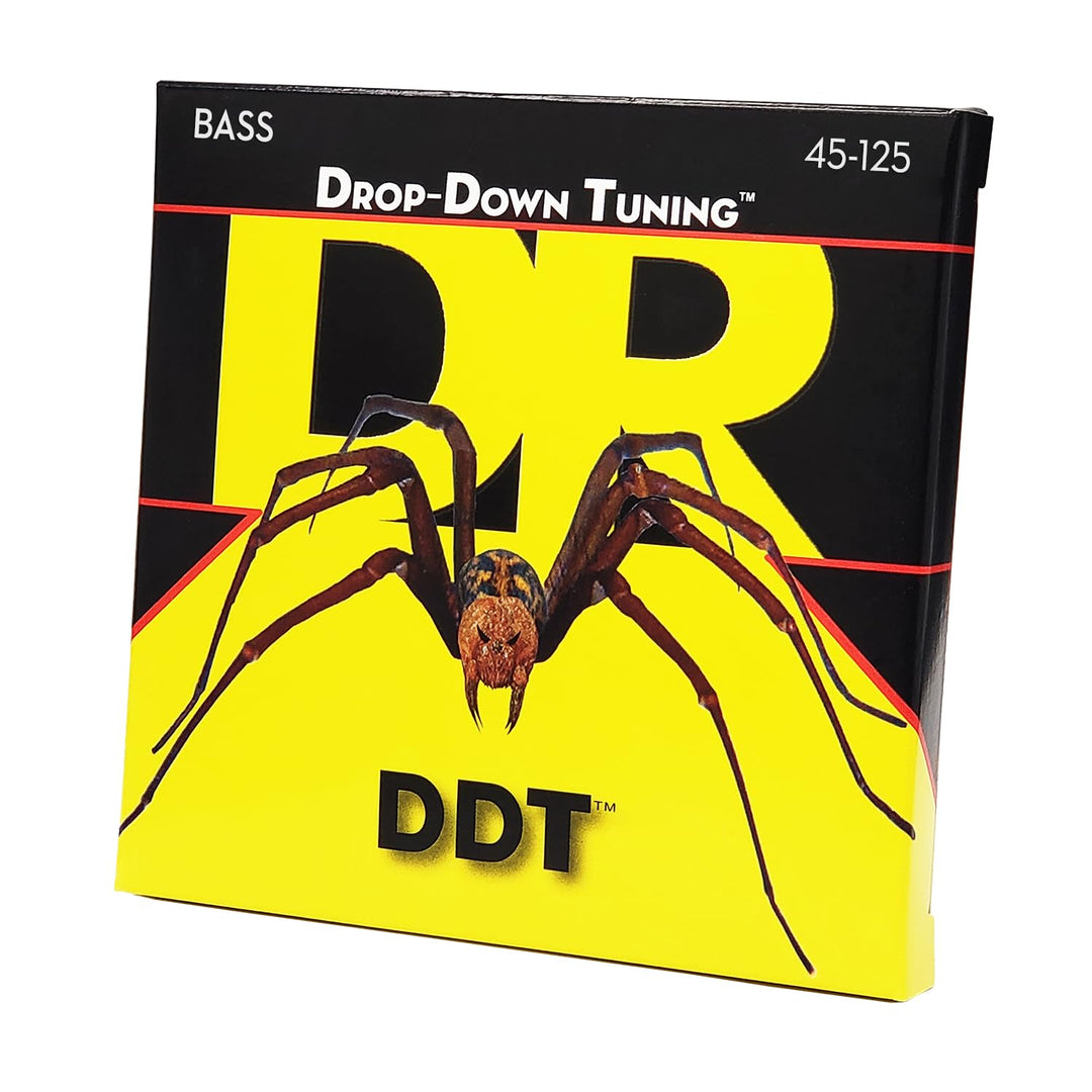 DR Strings DDT™ - Drop Down Tuning Bass Strings: 5-String Medium 45-125