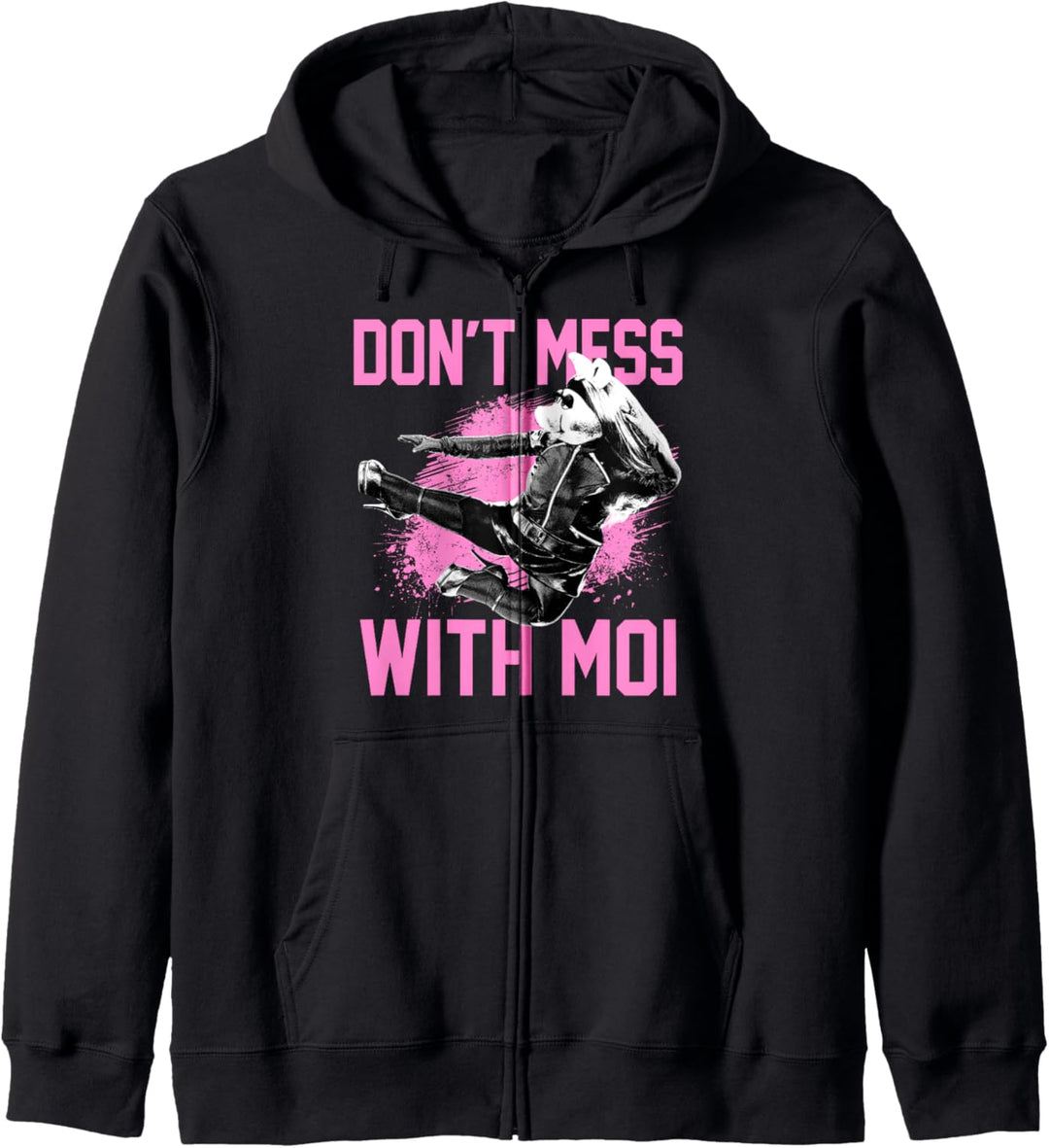 Disney The Muppets Miss Piggy Don't Mess With Moi Kapuzenjacke