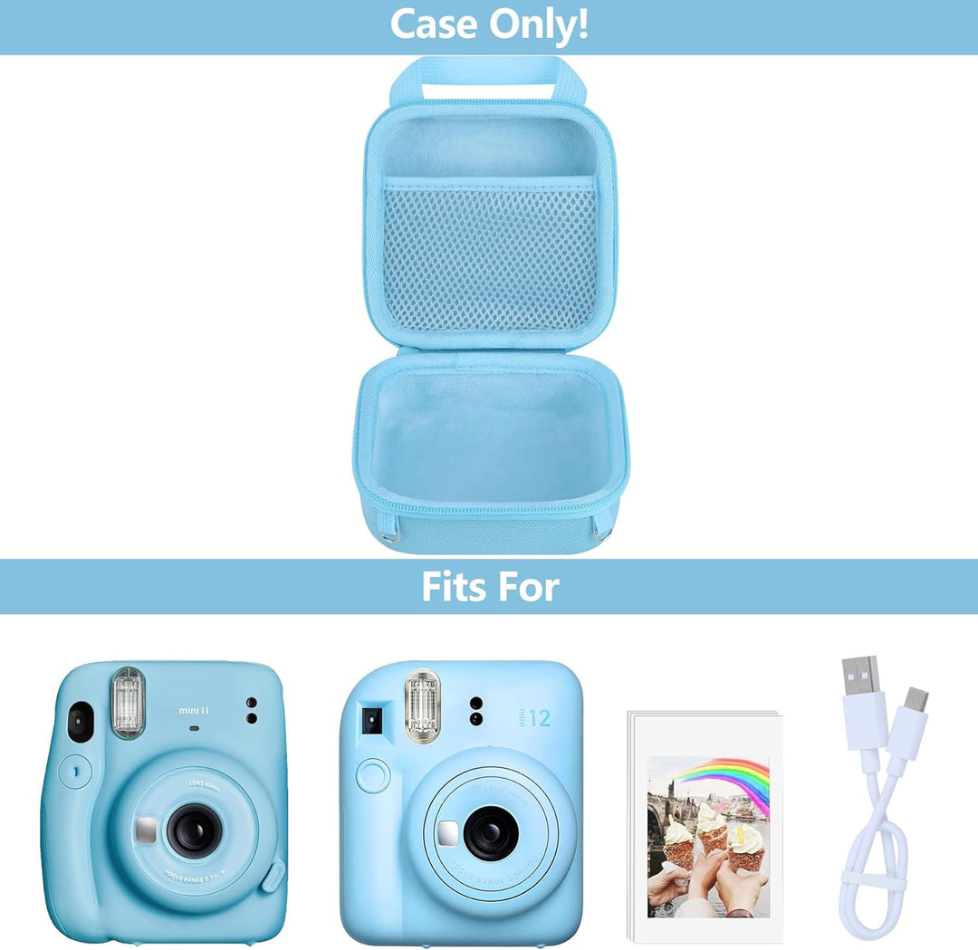 Hartschalen Schutzhülle Tasche Geeignet für INSATX mini 12 / INSTAX mini 11 Sofortbildkameras (Paste