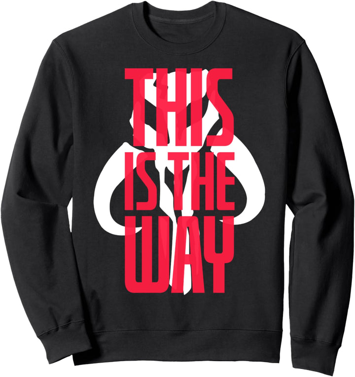 Star Wars Mandalorian Hidden Mythosaur This Is The Way Sweatshirt