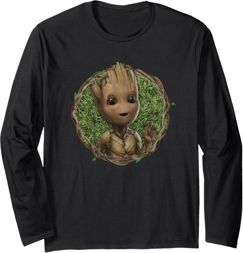 Marvel Studios I Am Groot Wave Langarmshirt