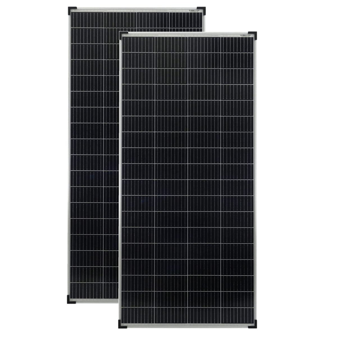 solartronics Solarmodul 2x180 Watt 36V Mono Solarpanel Solarzelle 1510x670x35mm für Inselanlagen Sol