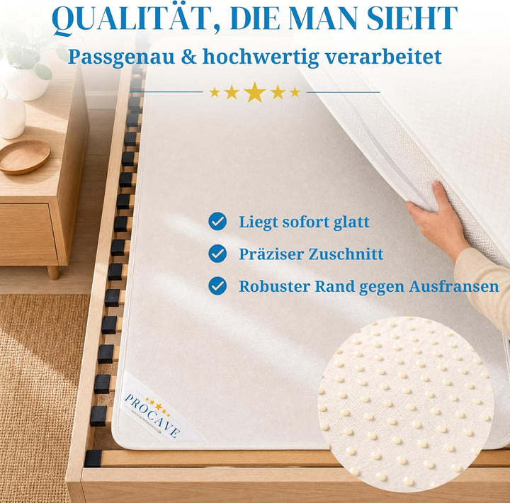 PROCAVE Noppenschoner für den Lattenrost in verschiedenen Grössen - Made in Germany | Matratzen-Unte