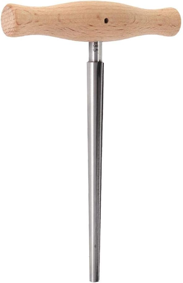 Drfeify Geigenreibahle, 1:30 Reibahle Konus mit Holzgriff Reparatur Gitarrenbauer Werkzeug Geeignet